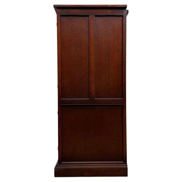 Vintage 20th Century Charm Fitted Oak Bookcase For Sale - Image 11 of 13