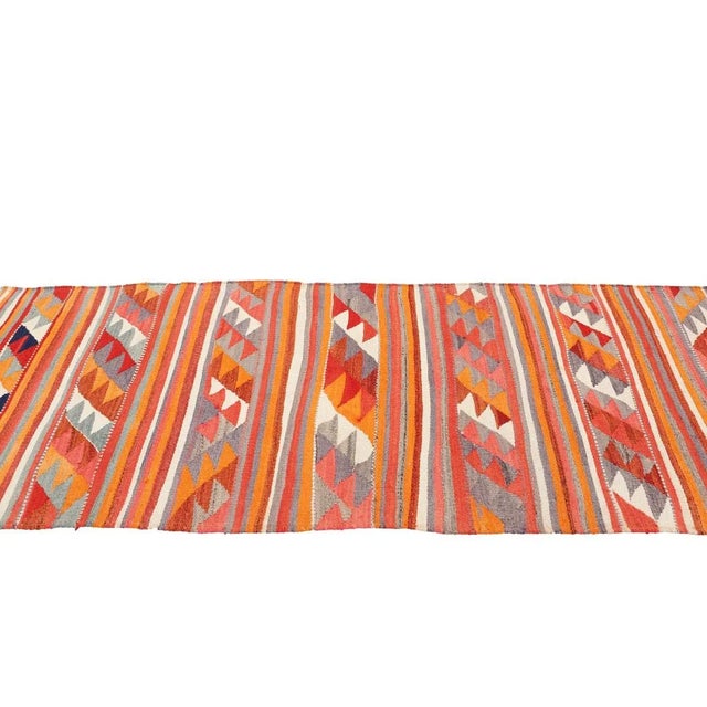 Mid 20th Century Vintage Kilim Runner For Sale - Image 4 of 7