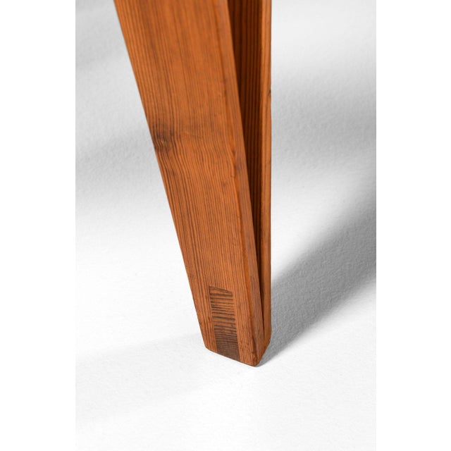 Set of Stools in Oregon Pine by Edvard Wilberg, 1955 For Sale - Image 10 of 14