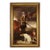 "Celebrated Sportsman" Framed Print on Canvas in Antiqued Gold Frame- a 13" X 22" Framed to 16-1/2" X 25-1/2" For Sale