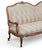 French Mid 20th Century Louis XV Style Upholstered Sofa For Sale - Image 3 of 12