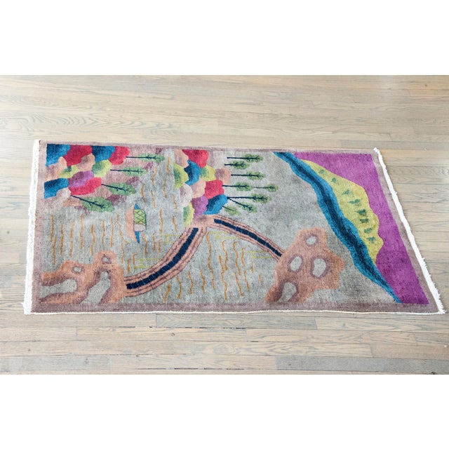Early 20th Century Chinese Art Deco Rug For Sale - Image 16 of 16