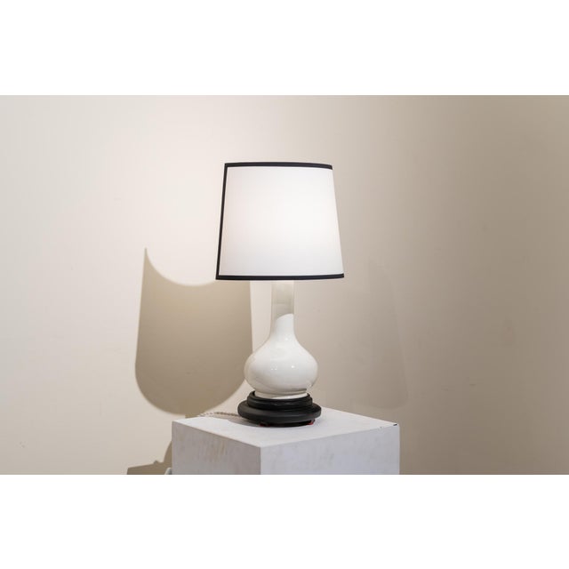 1960s Ceramic Vase Table Lamp, 1960s For Sale - Image 5 of 10