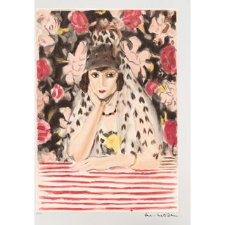 After Henri Matisse, The Spanish Woman with a Mantilla, Silkscreen on Arches paper For Sale
