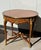 Exotic Veneer on solid wood. Exceptionally finest engraved, decorative seed beads inlaid with acanthus and blooming...