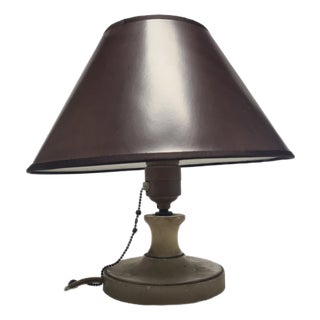 Art Deco Alabaster Bedside Lamp, Belgium, 1950s For Sale