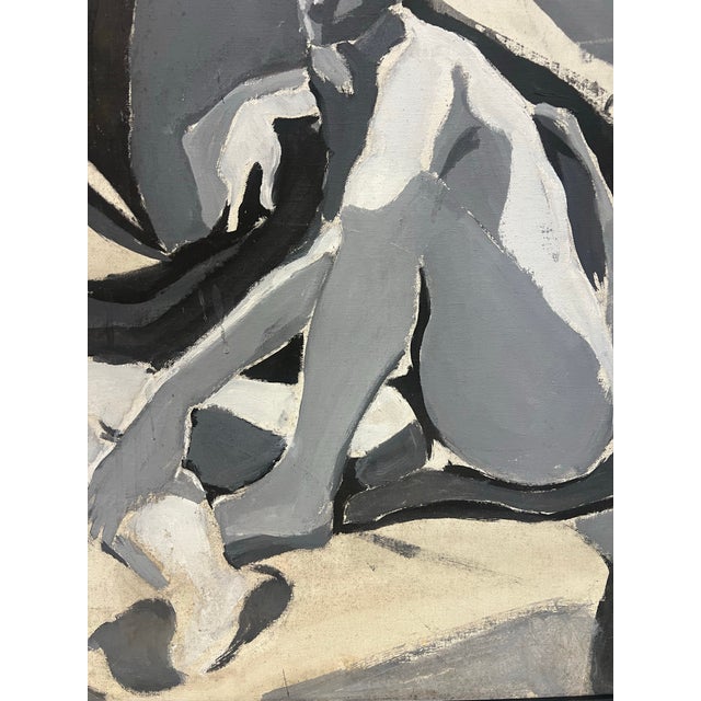 Figurative Vintage Barbara Yeterian ( Armenian American) Male Nude For Sale - Image 3 of 7