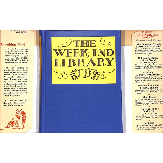 Traditional "The Week-End Library" 1927 Kennedy, Margaret [The Constant Nymph] For Sale - Image 3 of 3