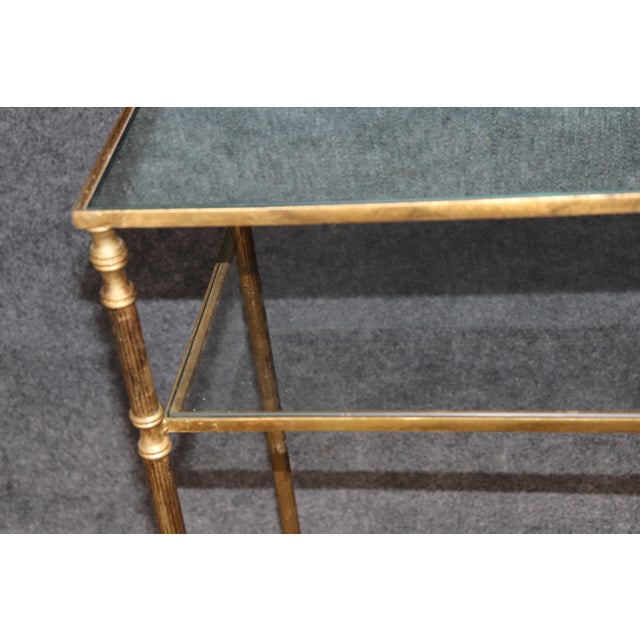Dimensions- H: 33in W: 45 1/4in D: 14in Bring timeless French sophistication into your home with this elegant Directoire...