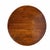 Mid 20th Century Vintage Mid Century Bamboo and Wood Round Coffee or End Table For Sale - Image 5 of 8