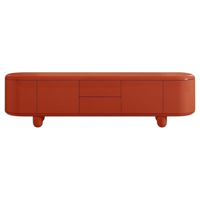 Explorer Sideboard in Red High Gloss Lacquer Design by Jaime Hayons, 2023 For Sale - Image 16 of 16