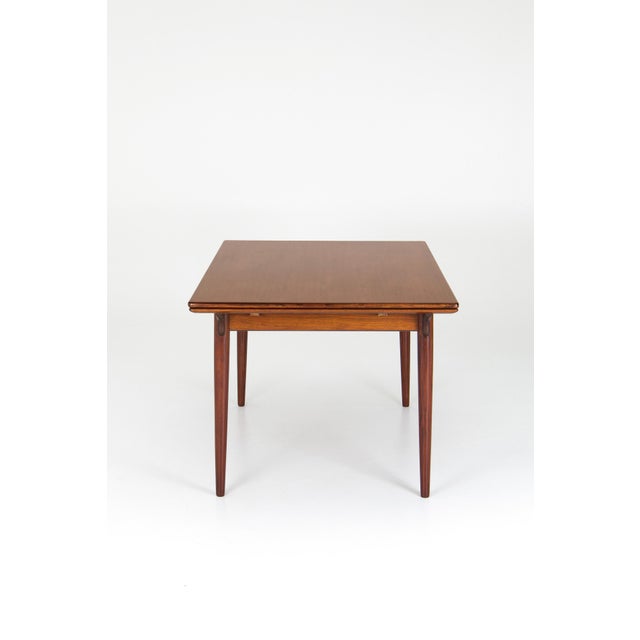 1960s Model 54 Extentable Dining Table attributed to Gunni Omann, 1960s For Sale - Image 5 of 12