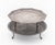 Moroccan Moroccan Silver Plate Tea Tables, 2 For Sale - Image 3 of 15