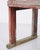 Wood Red Bench in Pine Wood, 1860s For Sale - Image 7 of 8