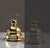 Mid-Century Modern Mid-Century Modern Brass Doorstop by Luigi Caccia Dominioni for Azucena, 1950s For Sale - Image 3 of 13