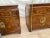 Wood 1970s Vintage Matching Century Furniture Nightstands Side Tables Drawer and Cabinet Set of Two For Sale - Image 7 of 10