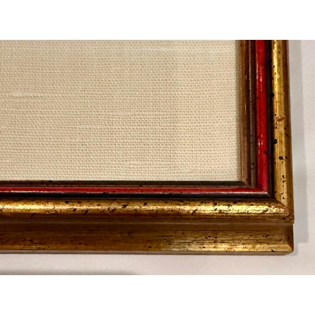 Tribal Vintage Framed Panamanian Folk Art Guna Kuna Hand-Stitched Mola Textile For Sale - Image 3 of 8