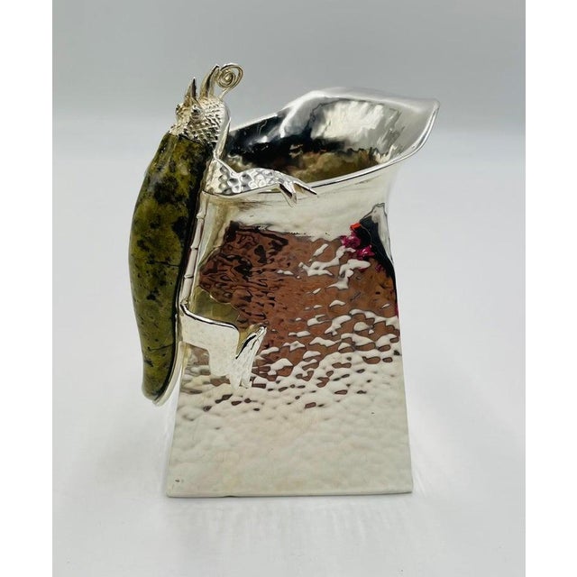 Mexican 1950's Pitcher Wolmar Castillo for Taller De Los Ballesteros , Mexican Modernism For Sale - Image 3 of 17