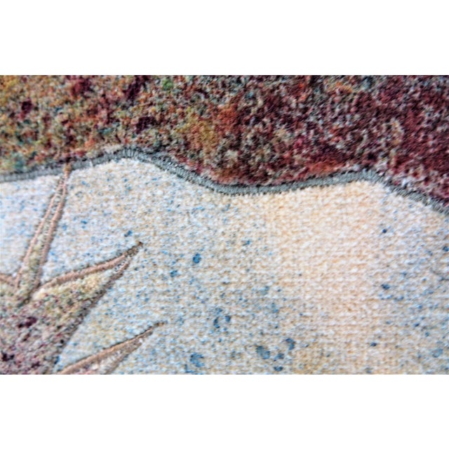 Very Large Late 20th Century American Indian Original Textile Piece by Artist Dana Boussard Shaw For Sale - Image 6 of 10