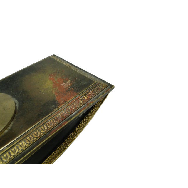 Biedermeier Stand for Pens by Bros. Łopieńscy, 1890s For Sale - Image 6 of 12