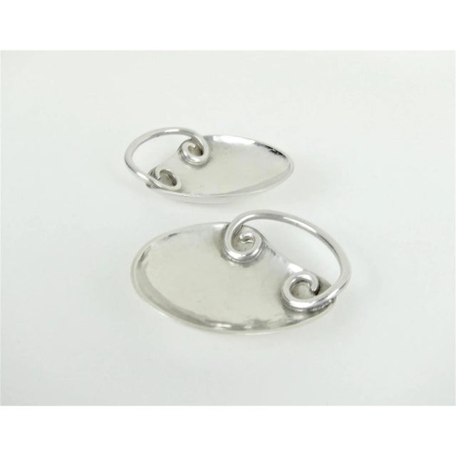 Marie Zimmermann Arts & Crafts Silver Spoons For Sale - Image 9 of 10