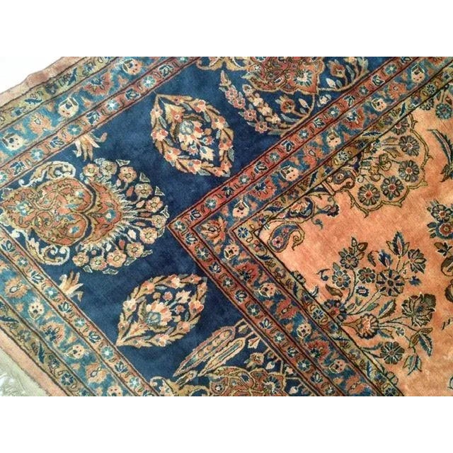 1900s Vintage Manchester Kashan Rug For Sale - Image 9 of 12