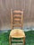 Wood Vintage French Country Ladderback Chairs in Oak and Rush, 1960s, Set of 6 For Sale - Image 7 of 14