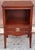 Mid 20th Century Refnished Federal Style Satin Mahogany Single Drawer Nightstand For Sale - Image 4 of 8