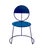 Rotlo Chair in Metal by 2monos For Sale