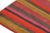 1950s Vintage Shahsavan Persian Kilim With Multicolor Stripes, From Rug & Kilim For Sale In New York - Image 6 of 8
