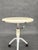 Cream Adjustable Medical Stool in Lacquered Metal, Former Czechoslovakia, 1950s For Sale - Image 8 of 10