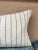 Coastal Farmhouse Chic Natural Stripe Hemp Lumbar Pilllow For Sale - Image 4 of 6