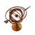 Vintage Handmade Brass Armillary Sphere With Sundial Arrow For Sale - Image 6 of 10
