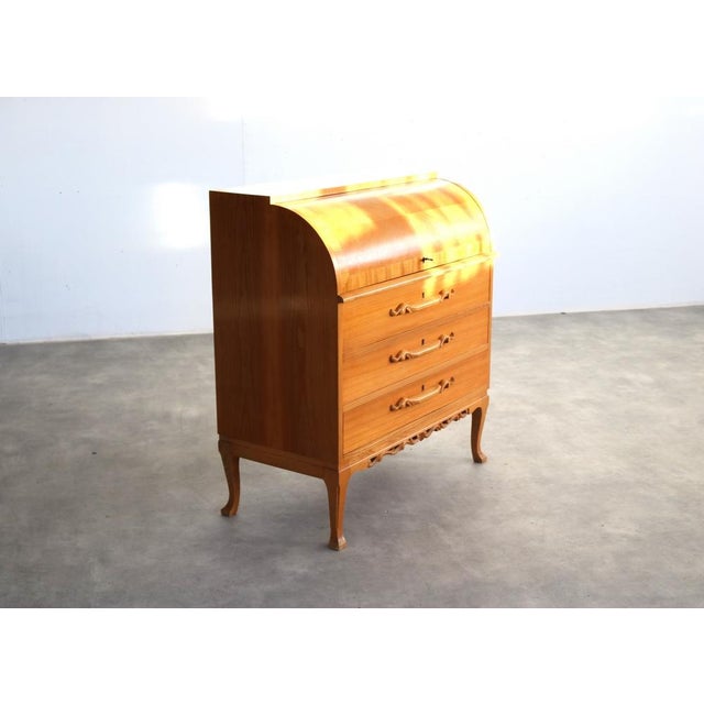 Mid-Century Modern Vintage Secretary Desk, 1960s For Sale - Image 3 of 10