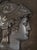 Patinated Metal Bas-Reliefs on Wooden Display Stand, 1800s, Set of 2 For Sale - Image 6 of 11
