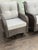 Outdoor Porch Glider Swivel Chairs, Pair For Sale - Image 10 of 12