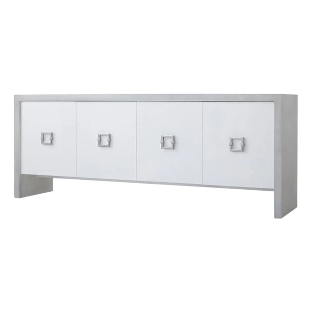 Century Furniture Liza Credenza - White For Sale