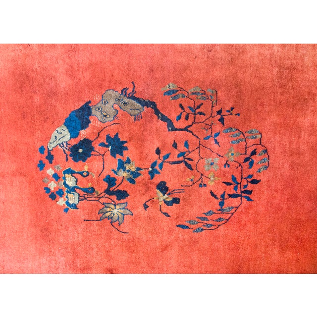 1920s Early 20th Century Chinese Art Deco Rug For Sale - Image 5 of 14