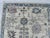 Oushak Turkish Rug, Ivory and Blue 8'4" X 9'10" For Sale - Image 9 of 9