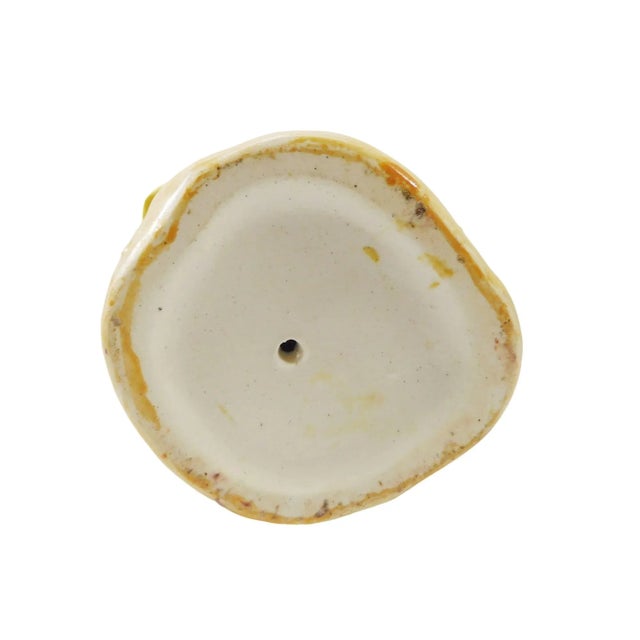 Ceramic Antique 1860s Staffordshire Gypsy Dancer Figurine For Sale - Image 7 of 8