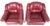 Mid-Century Modern Pair Leather Lounge Chairs Scandinavian Mid Century Modern For Sale - Image 3 of 9