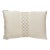The House of Scalamandré Toscana/Hansel Lumbar Pillow, Flax/Seaside For Sale
