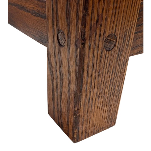 Stickley Mission Oak Magazine Rack (1989) For Sale In Boston - Image 6 of 12