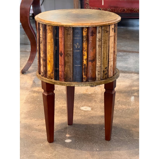 1950s Italian Faux Book Table For Sale - Image 4 of 8
