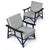 Mid-Century Modern Pair John Wisner for Ficks Reed Far Horizons Light Blue Rattan Lounge Chairs For Sale - Image 3 of 16
