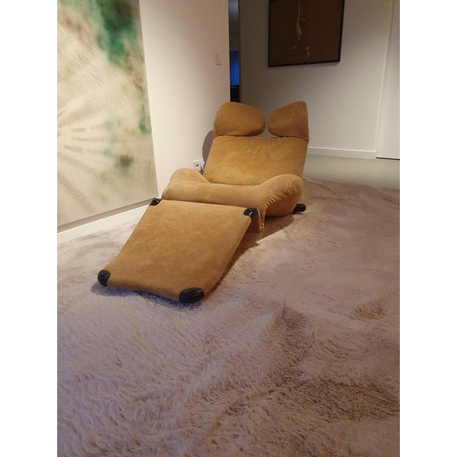 Vintage Wink Lounge Chair by Toshiyuki Kita for Cassina, 1980s For Sale - Image 13 of 15