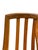 1960s Set of Four Teak Post Modern Dining Chairs For Sale - Image 4 of 5