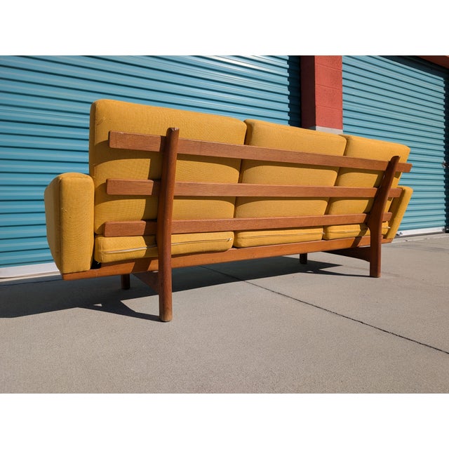 Mid Century Modern Sofa by Hans Wegner Ge-236 for Getama, Denmark, C1960s For Sale - Image 18 of 18