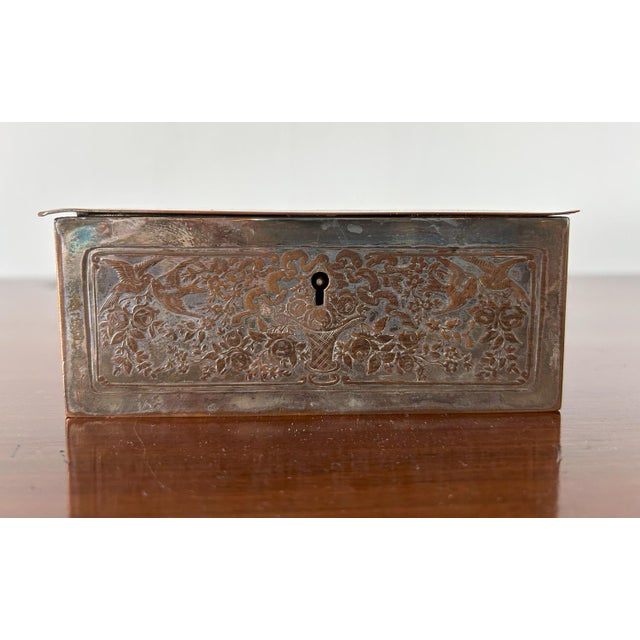 Early 20th Century Silver-Plated Metal Casket from WMF, Germany, 1890s For Sale - Image 6 of 18
