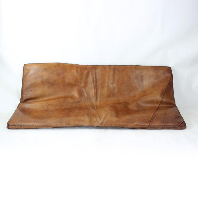 Vintage Leather Gym Mat, Former Czechoslovakia, 1930s For Sale - Image 10 of 14
